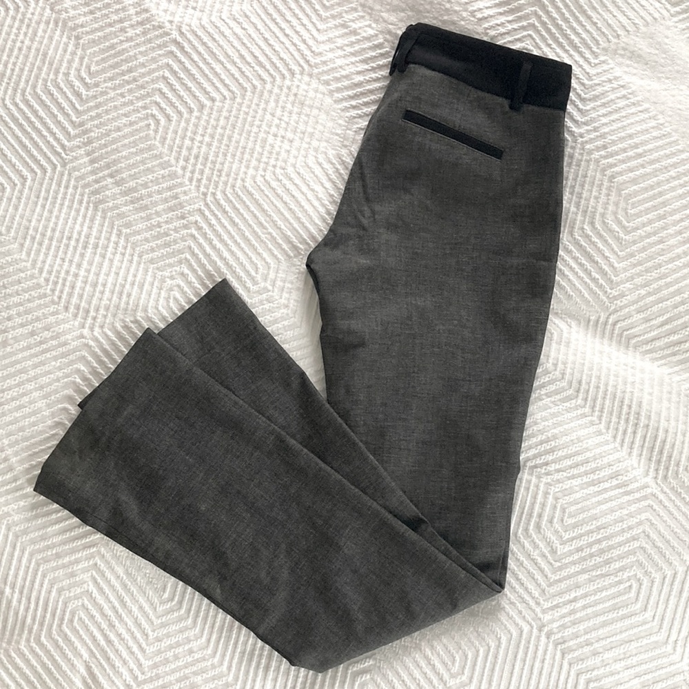 Express Columnist Barely Boot Midrise Stretch Tro… - image 1